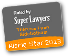 Rising Star award for Theresa Sidebotham