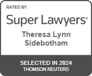 Superlawyers badge for Theresa Sidebotham