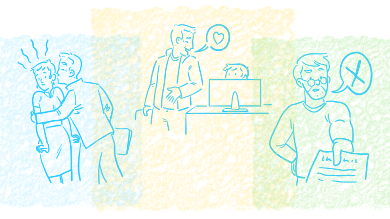 Scenes of sexual harassment and firing