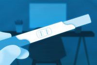 Positive pregnancy test