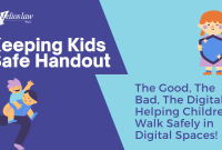 Kids and adults practicing safety